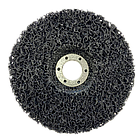 Шлифовальный черный "коралловый" круг синтетический фибровый BAT 125 мм, фото 2