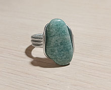 Кольцо из амазонита