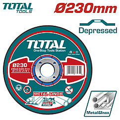 Круг отрезной 230x3,0x22,2 мм по металлу TOTAL TAC2212301