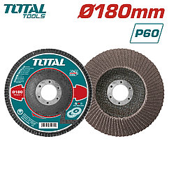 Круг лепестковый 180x22,2 мм P60 TOTAL TAC631802