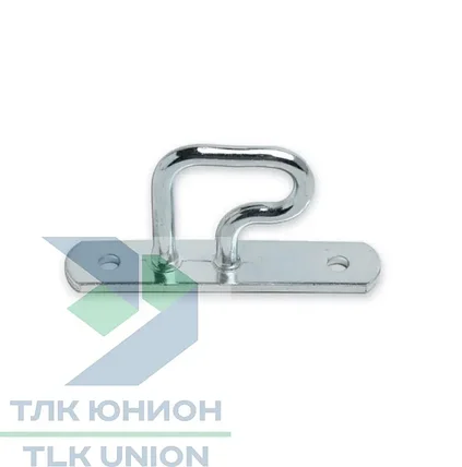 Скоба бортовая оцинкованная h-30 мм, C-10/28 мм, Bozamet 08.30, фото 2