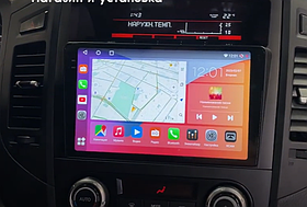 Штатная магнитола Parafar для Mitsubishi Pajero 4 на Android 13 (4/64gb +4 g модем)