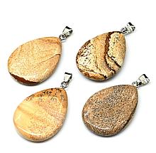 Подвеска из яшмы "Капля"