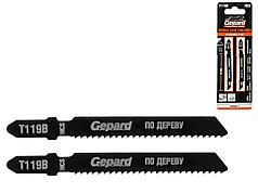 Пилка лобз. по дереву T119B (2 шт.) GEPARD (пропил прямой, тонкий, для базовых работ) GP0620-11