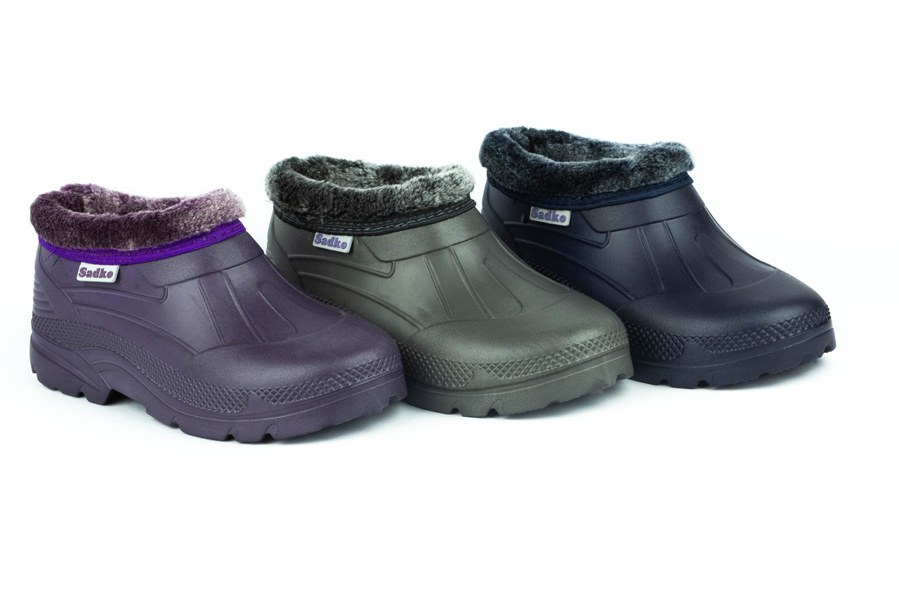 Галоши садовые женские утеплённые ЭВА арт.04/Б