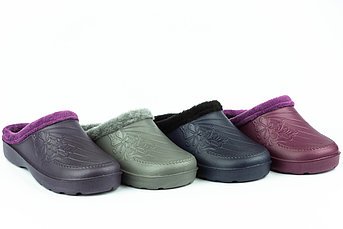 Галоши садовые (сабо) утеплённые арт.054