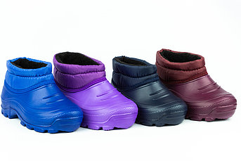 Галоши с надставкой утеплённые