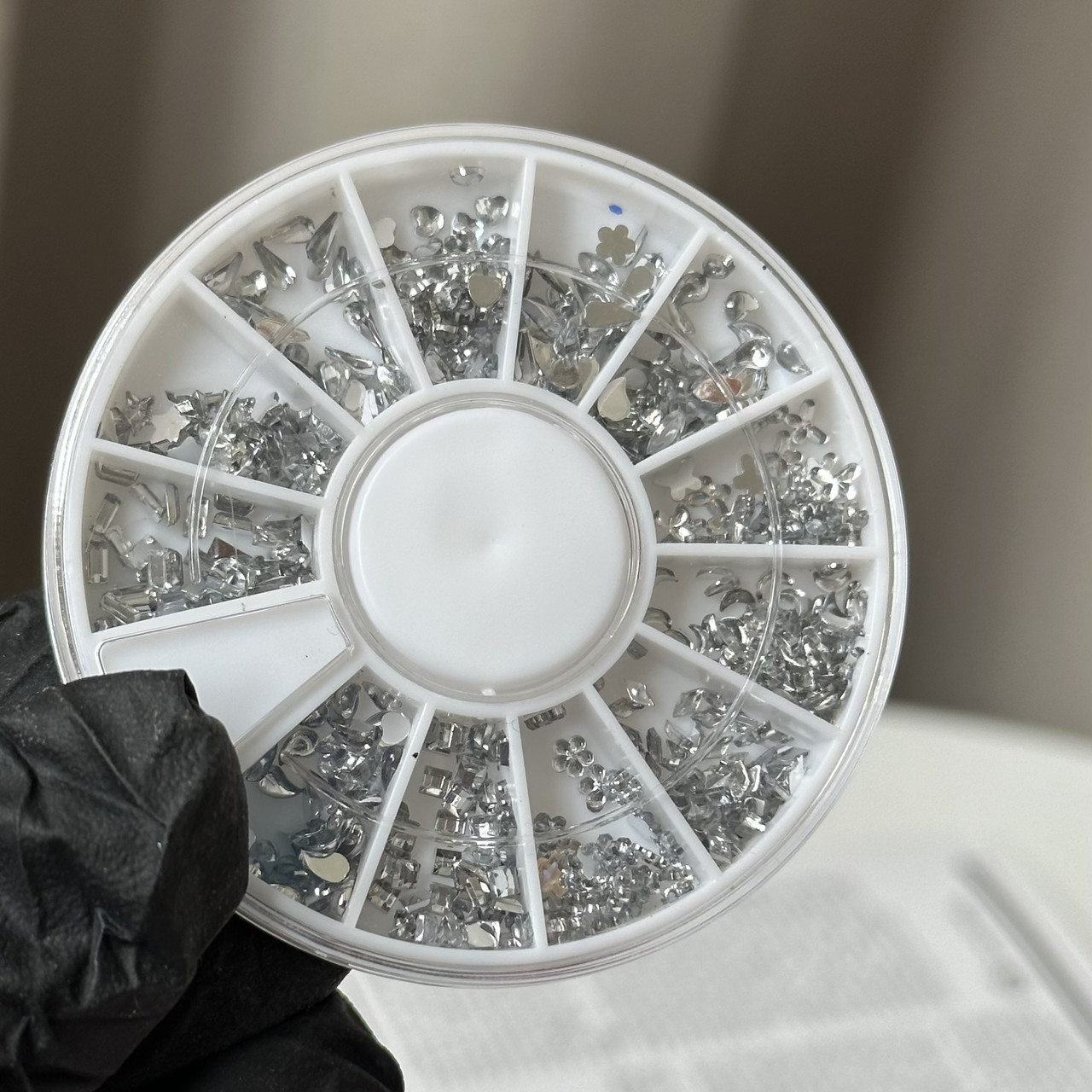 Декор в карусели (серебро)