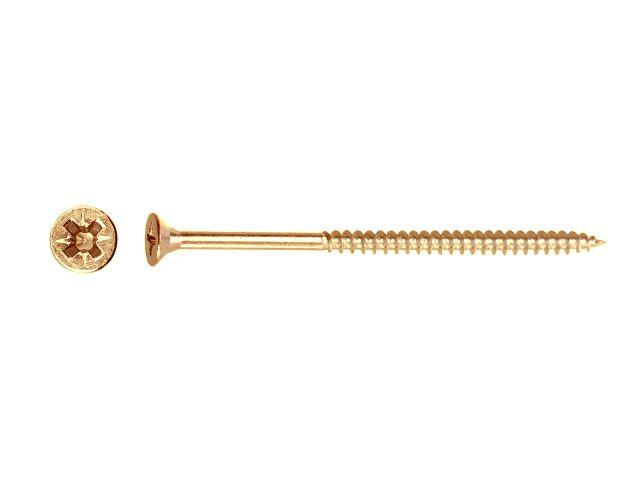 Шуруп универсальный 6.0х70 мм желтый цинк (200 шт в карт. уп.) STARFIX