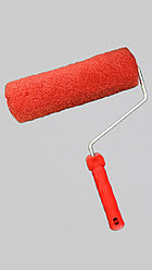 Валик BEOROL ЭКСПЕРТ ДИСПЕРСИЯ ПОЛУГРУБАЯ СТЕНА 25см Ролик с рукояткой 25см d8мм