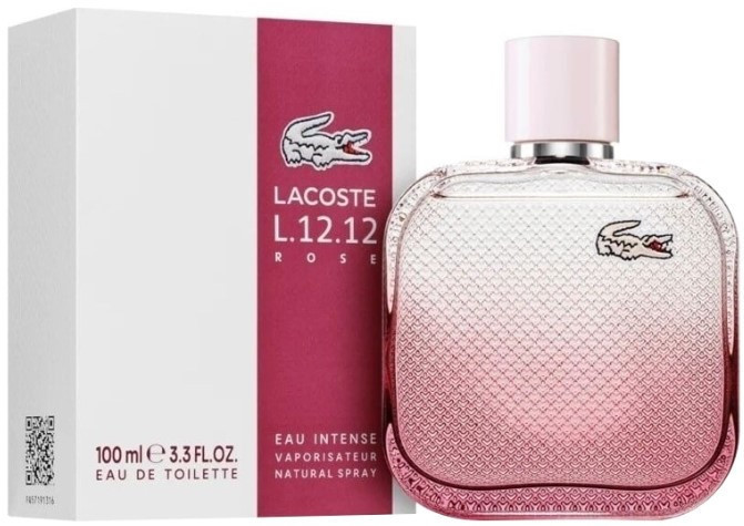 Lacoste L.12.12 Rose Intense 100ml Женская евро