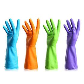 ПЕРЧАТКИ ХОЗЯЙСТВЕННЫЕ, ЛАТЕКСНЫЕ, РЕЗИНОВЫЕ