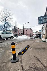 Резиновые утяжеленные столбики - качество, доступность, стилизация, безопасность!