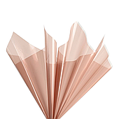 Пленка глянцевая полупрозрачная, 57*57 см, 20 л./уп., 50 мкм, светло-коричневый