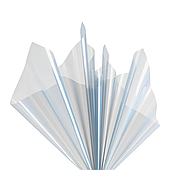 Пленка глянцевая полупрозрачная, 57*57 см, 20 л./уп., 50 мкм, темно-синий