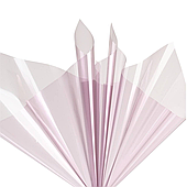 Пленка глянцевая полупрозрачная, 57*57 см, 20 л./уп., 50 мкм, светло-фиолетовый