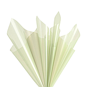 Пленка глянцевая полупрозрачная, 57*57 см, 20 л./уп., 50 мкм, фисташковый