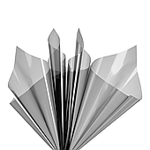 Пленка глянцевая полупрозрачная, 57*57 см, 20 л./уп., 50 мкм, черный