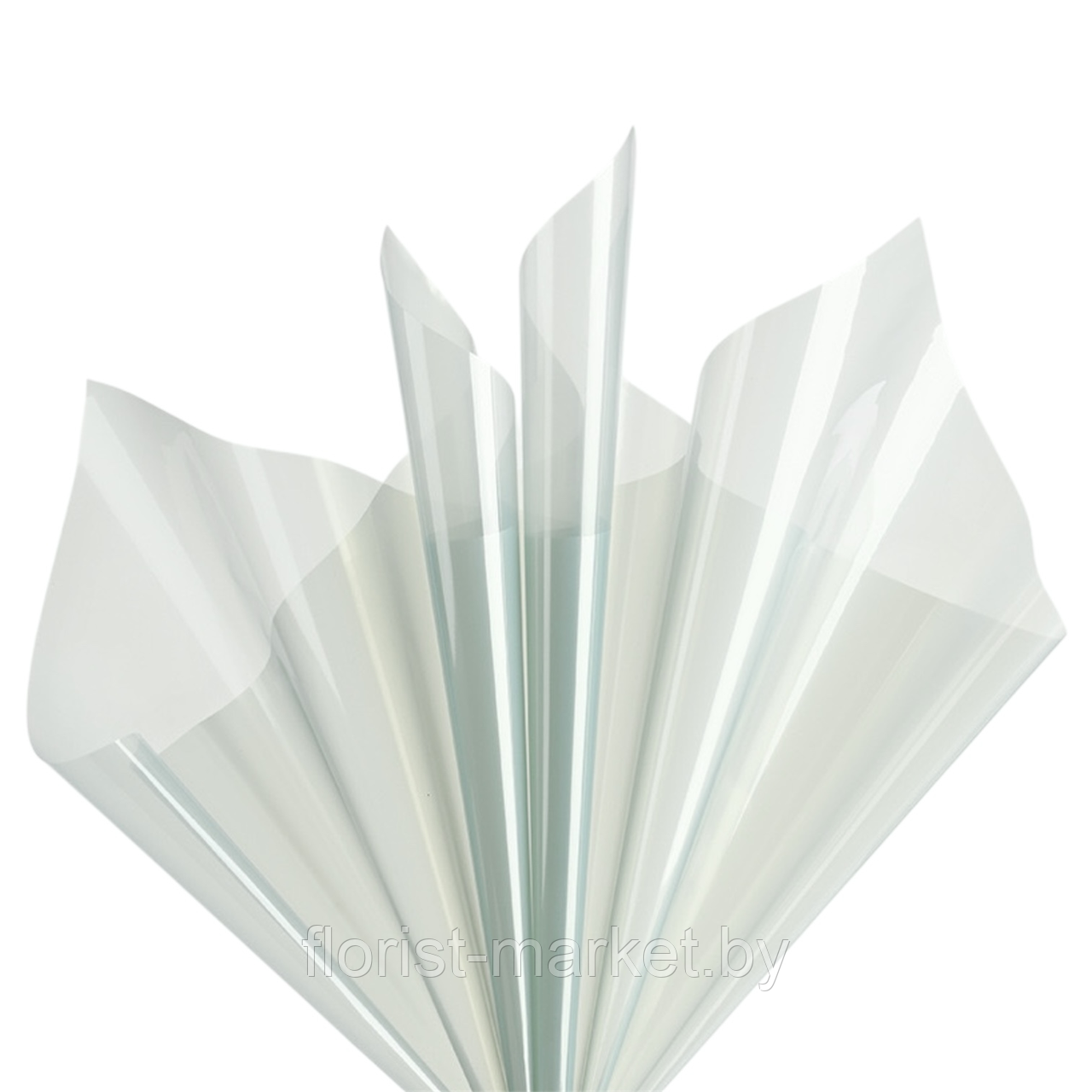 Пленка глянцевая полупрозрачная, 57*57 см, 20 л./уп., 50 мкм, зеленый мох