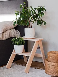 Лестница стремянка деревянная складная SFK-02 (0,41м)