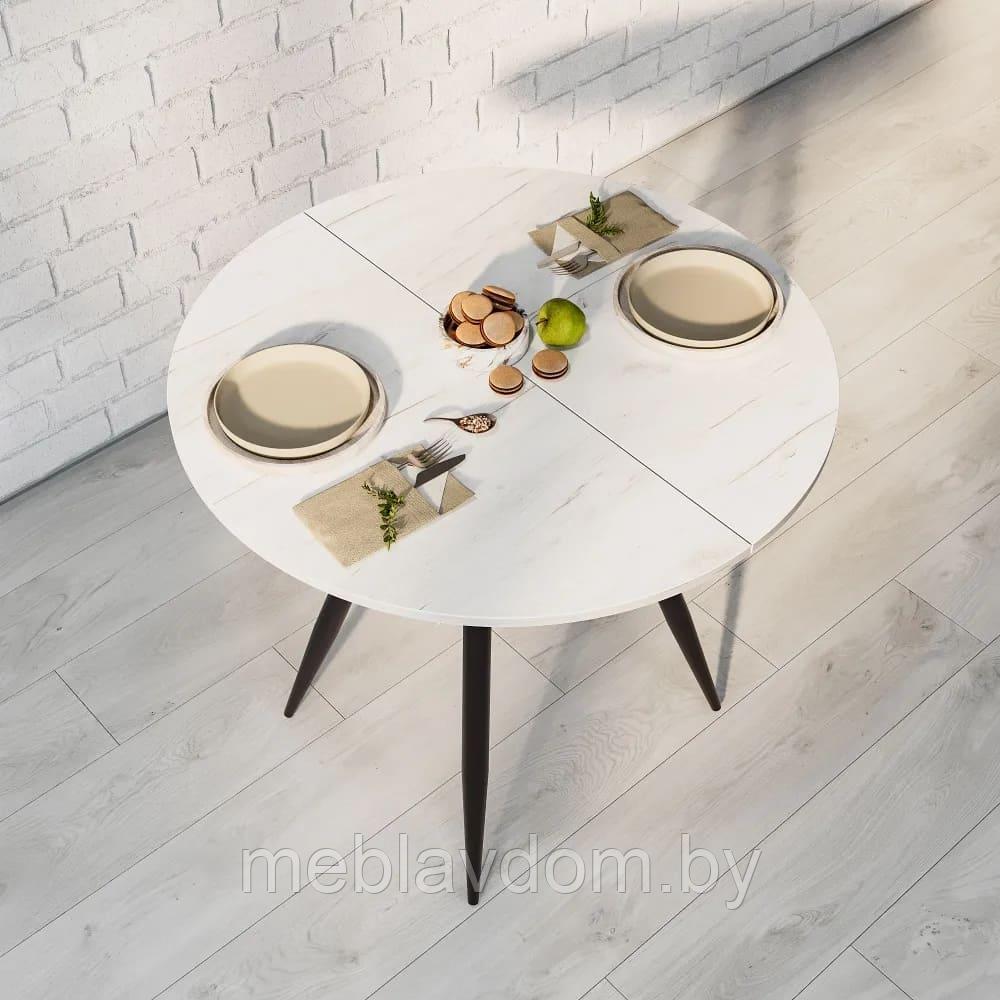 Стол круглый раздвижной ВВР Элип (870мм)