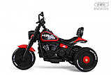 Детский электромотоцикл RiverToys G500GG (красный), фото 4