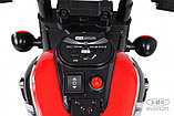 Детский электромотоцикл RiverToys G500GG (красный), фото 6