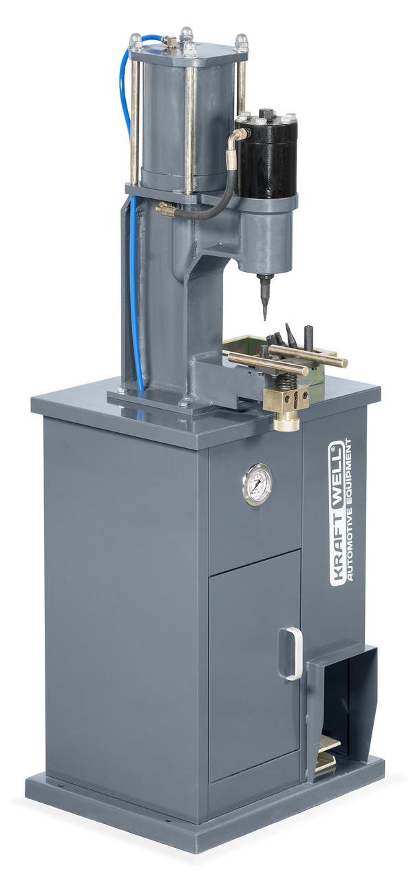 KraftWell KRW300S Станок для наклепки тормозных накладок (гидро), фото 1