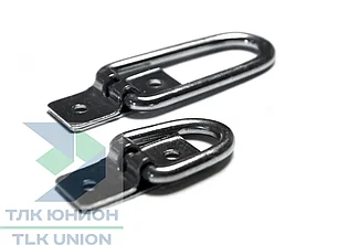 Скоба бортовая колебательная, h-37 мм, Bozamet 13.37 (100 ед.), фото 2