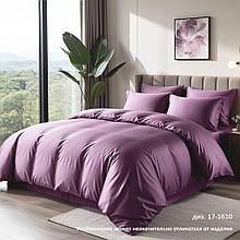 Комплект постельного белья 1,5 сп. Сатин Luxor диз. 17-1610 Темная орхидея (N)