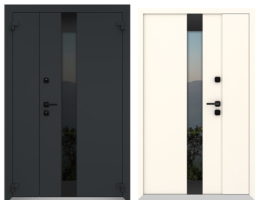 Двери металлические металюкс AG6010 (1250*2050)