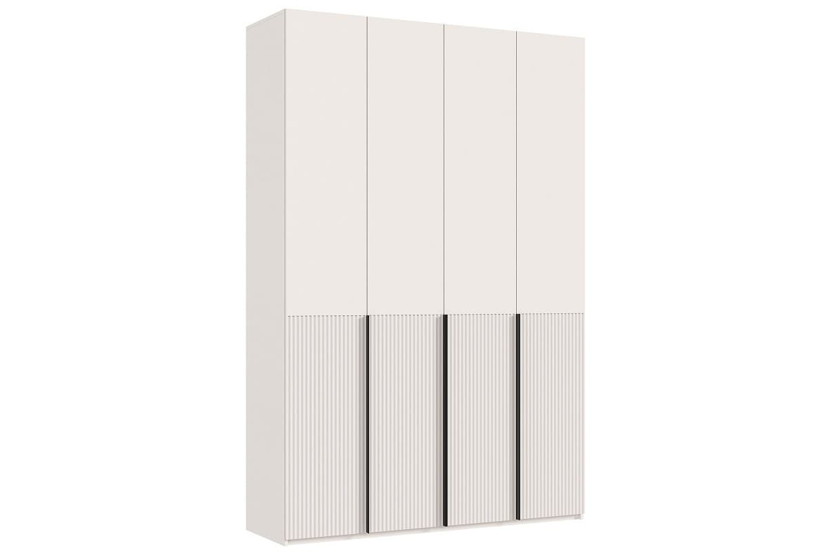 Шкаф распашной Марвэл 4-х дверный высота 240 с доп ящиками кашемир - кашемир