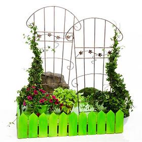 ШПАЛЕРЫ, КУСТОДЕРЖАТЕЛИ, ЦВЕТОЧНИЦЫ И ОПОРЫ