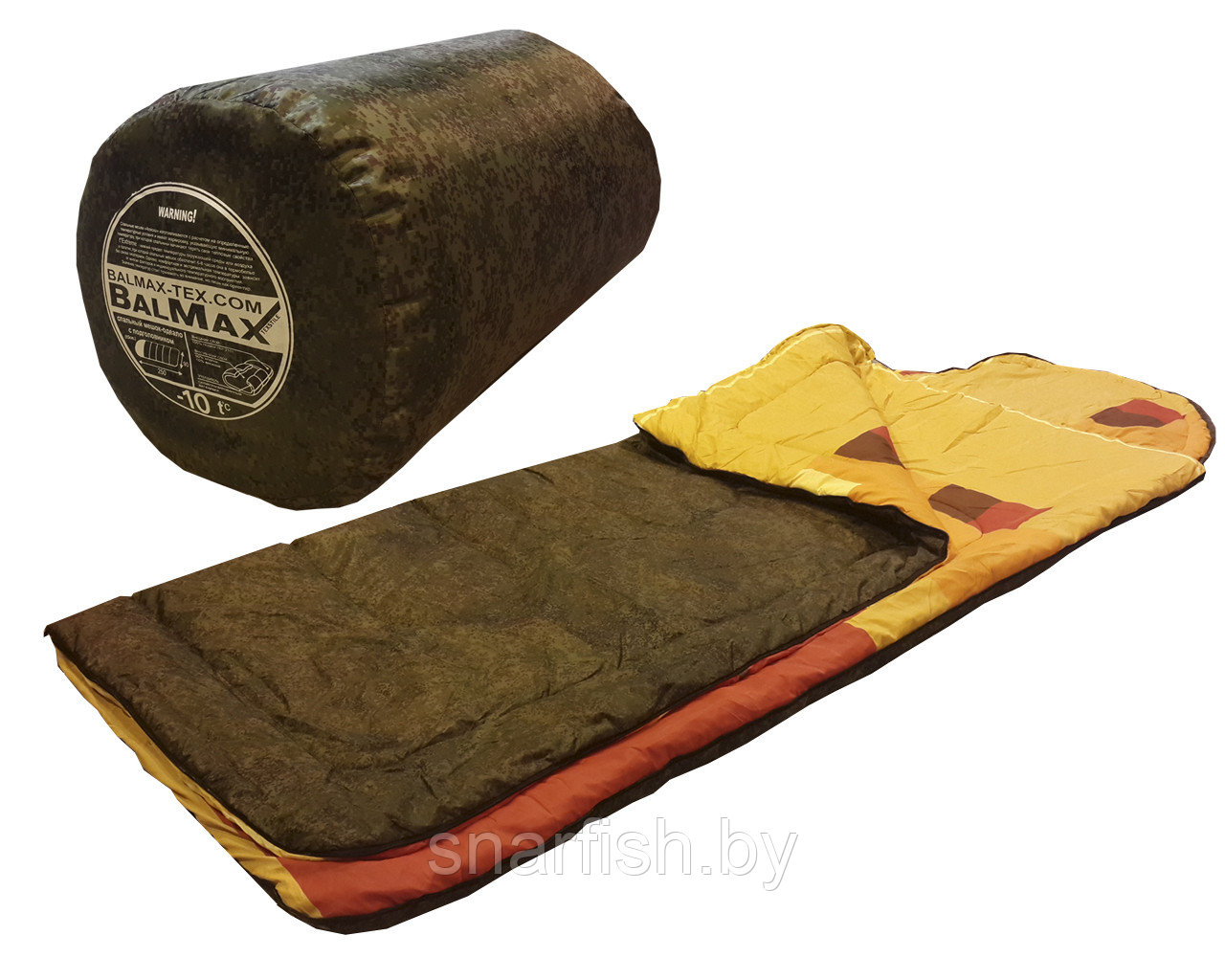 Спальный мешок "Аляска" 250х90 до -10С Таффета