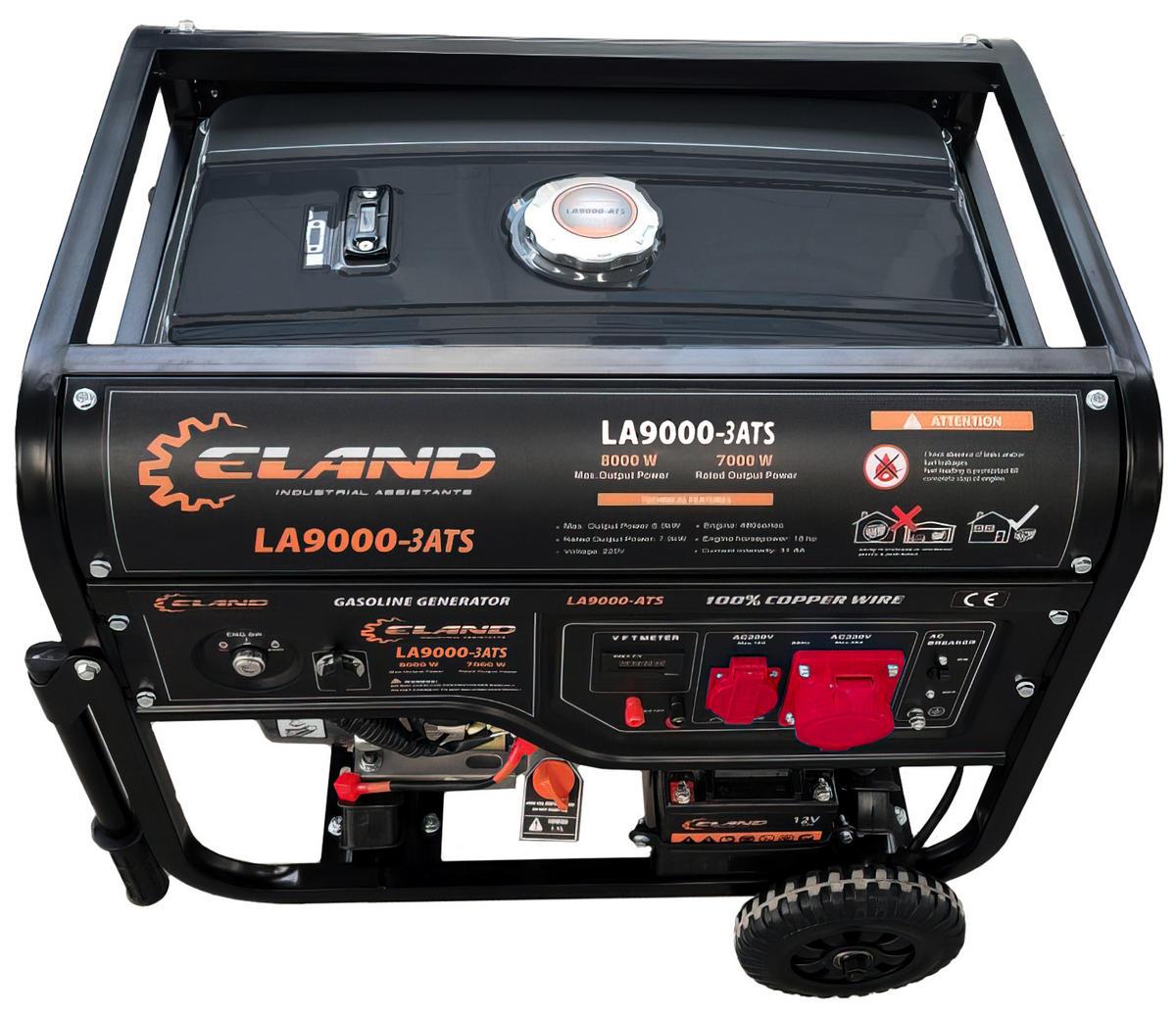 Генератор бензиновый ELAND LA9000-3-ATS