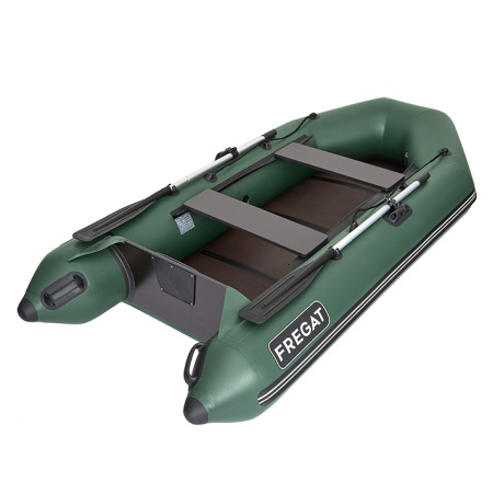 Надувная лодка Фрегат 300 ЕК с килем Зеленый