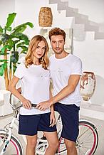 Футболка мужская 182,188/104 белая BERRAK 4108