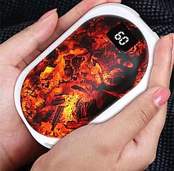 Карманная грелка для рук Warm Fire и Повербанк (power bank) 2 в 1