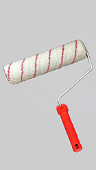 Валик BEOROL ЭКСПЕРТ ЛАК ВОДНЫЙ 25см Ролик с рукояткой 25см d8мм