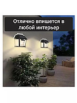 Ландшафтный солнечный светильник, фонарь с датчиком движения, фото 2