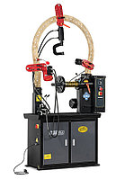 KraftWell KRW-RS28M Станок для правки литых дисков, один цилиндр, ручное вращение 380В