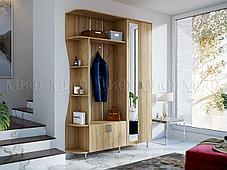 Прихожая Лика 1 крафт серый-кашемир, фото 2