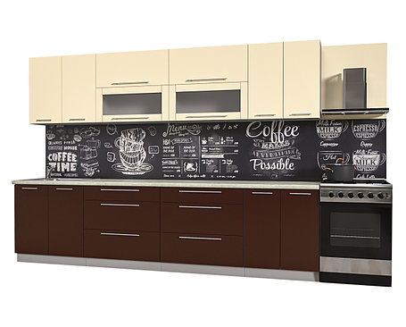 Кухня Мила Пластик 3,1В, фото 2