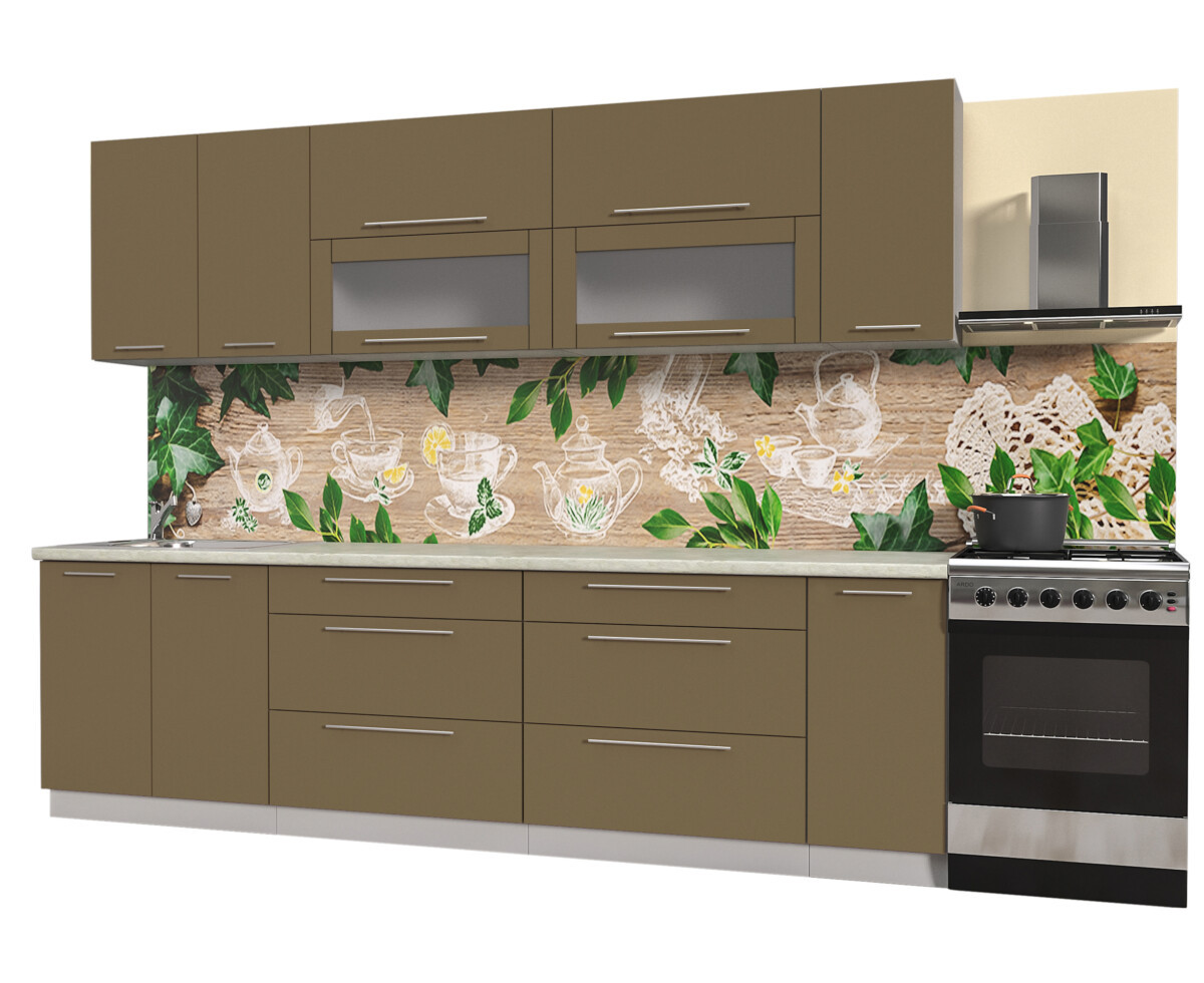 Кухня Мила Пластик 2,8В