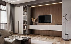 Гостиная Норд набор 3 изумруд - крафт