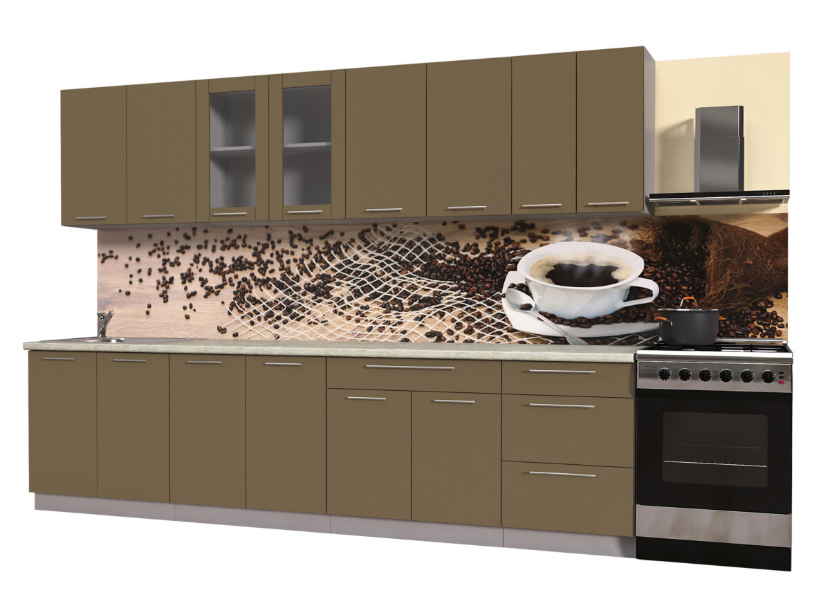 Кухня Мила Пластик 3,0Б