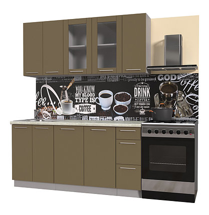 Кухня Мила Пластик 1,7Б, фото 2