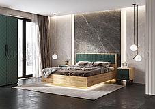 Спальня Флэш МДФ браш графит, фото 2