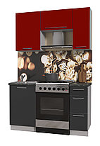 Кухня Мила Пластик 1,4А, фото 2