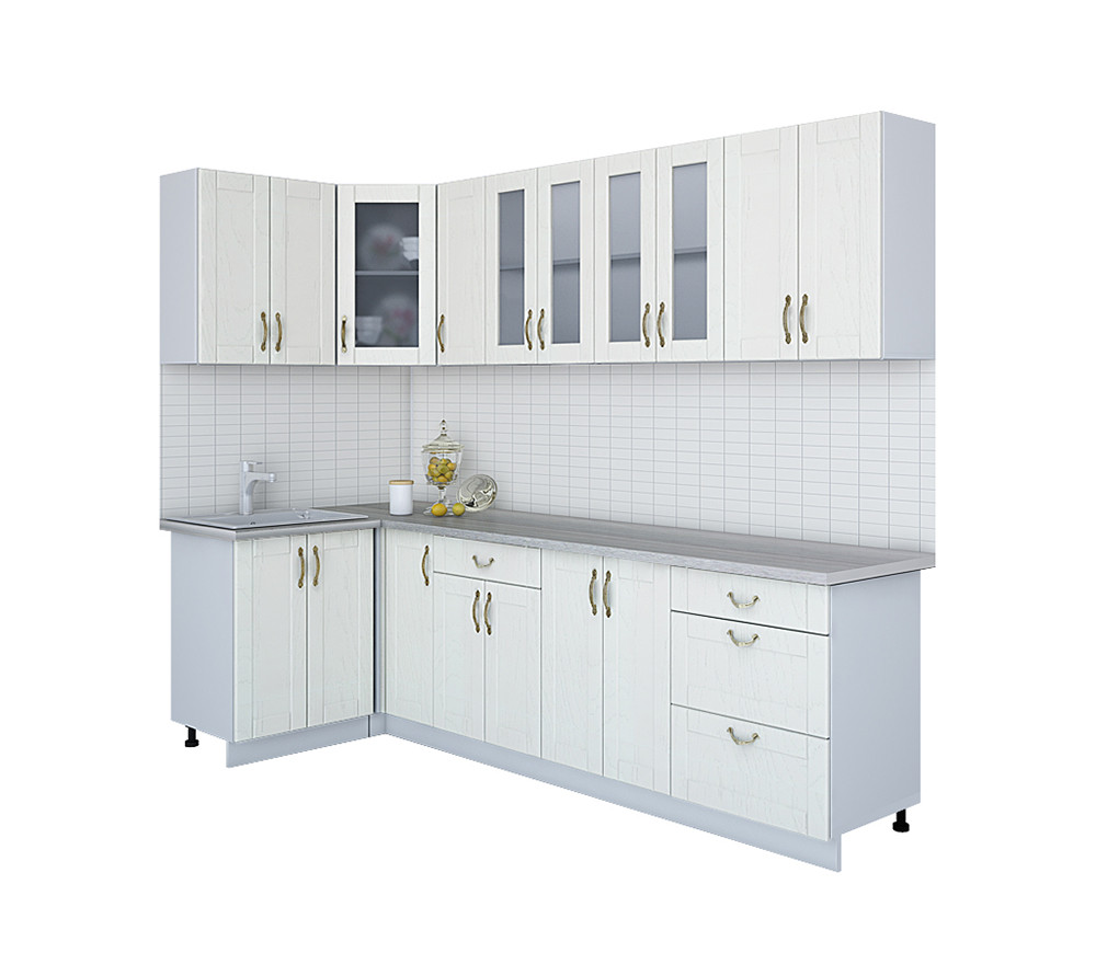 Угловая кухня Мила Крафт 1,2х2,7